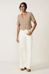 Mel Pinstripe Blazer