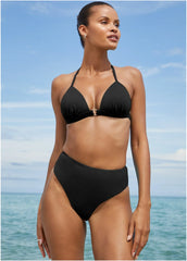 Santa Cruz Push Up Triangle Top Black Beauty