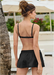 Aruba Swim Bikini Skirt Black Beauty