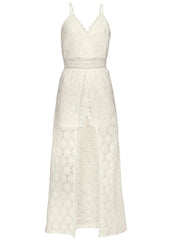 Crochet Romper White