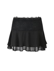 INDIGO SKIRT BLACK