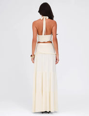 KATYA MAXI SKIRT WHITE CREAM