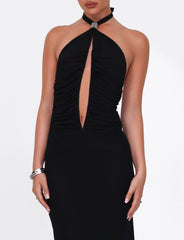 ZARA MAXI DRESS BLACK