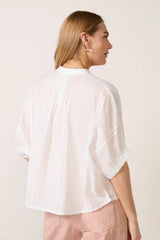 Mandarin Collar Top