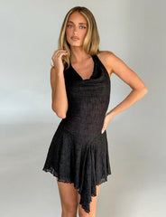 FIORELLA DRESS BLACK LACE