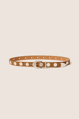 Brett Studded Suede Belt