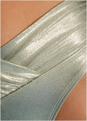 Shine Havana Bikini Bottom Silver Metallic