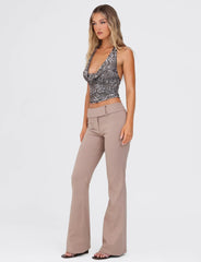 VESPER PANT BROWN TAN