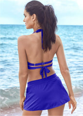 Laguna Wrap Underwire Top Cobalt Blue