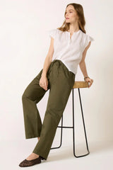 Janey Linen Top