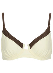 Colorblock Underwire Top Pristine Chicory