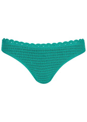 Crochet Bali Bikini Bottom Tropical Green
