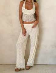KATERINA PANT IVORY LACE
