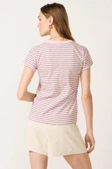 The Slub Stripe Tee