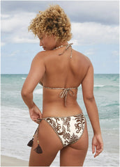 Hamptons Diamond Stitch Triangle Top Mystic Paisley