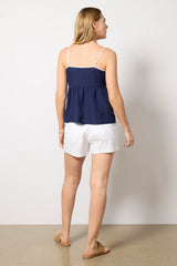 Joelle Stretch Linen Short