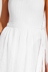 Vera Wrap Skirt White Ecolinen