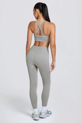 Super Sculpt Seamless High Waist Leggings in Grey Marl