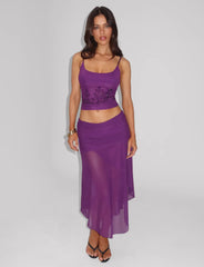 MARIANA SKIRT PURPLE