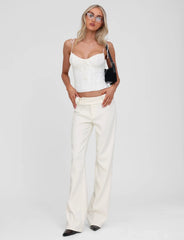 RANIA TOP OFF WHITE