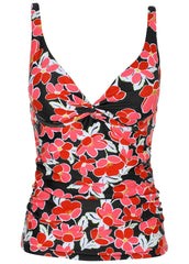 Paros Underwire Tankini Top Cartoon Poppy