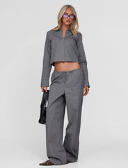 TYSHA JACKET CHARCOAL