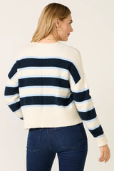 Mona Striped Long Sleeve Pullover