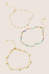 Skylar Anklet Set