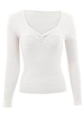 Long Sleeve Sweater Cloud Dancer