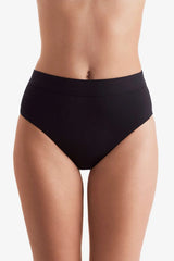 Brooke High Waist Pant Black Lido Rib