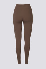 Soft Active Full Length Leggings in Cocoa