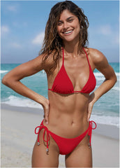 Anchor Trim Miami Tie Side Moderate Bottom Red