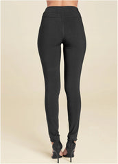 Slimming Stretch Jeggings Black