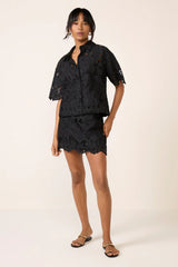Midnight Lace Top