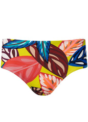 High Waist Bikini Bottom Havana Brights