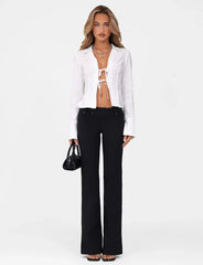 BRIELLE SHIRT WHITE IVORY