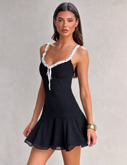 ARIANNE MINI DRESS BLACK