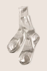 Ribbed Laminated Sock