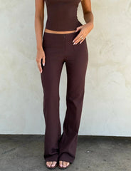 GWENDOLINE PANT CHOCOLATE