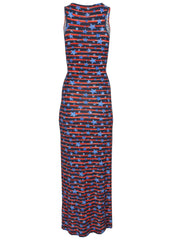 Tank Maxi Dress Dark Gettysburg Gouache