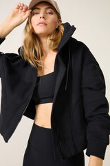 Cotton Fleece Zip Up Hoodie