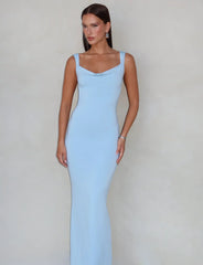 ZITA DRESS BLUE BABY BLUE