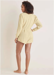 Brunch Knit Romper Macadamia
