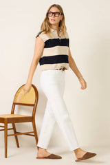 Zoella Sleeveless Collared Sweater