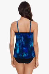Carma Tankini Top in Hazy Daze