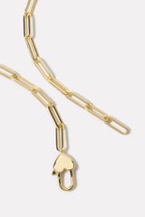 Heart Padlock Necklace