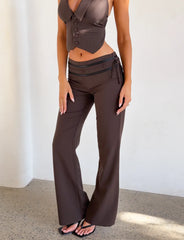 FEDRA PANT CHOCOLATE