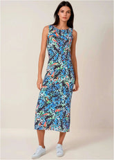 Sleeveless Mesh Maxi Dress Parisian Monarch