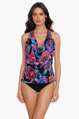 Sophie Tankini Top in Sonic Blooms