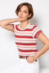 The Slub Stripe Tee